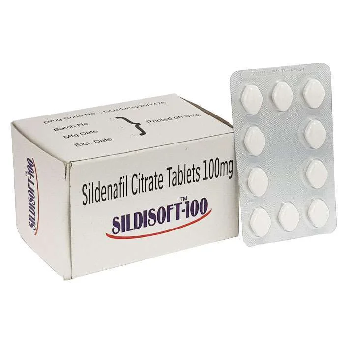Sildisoft 100 mg Tablet